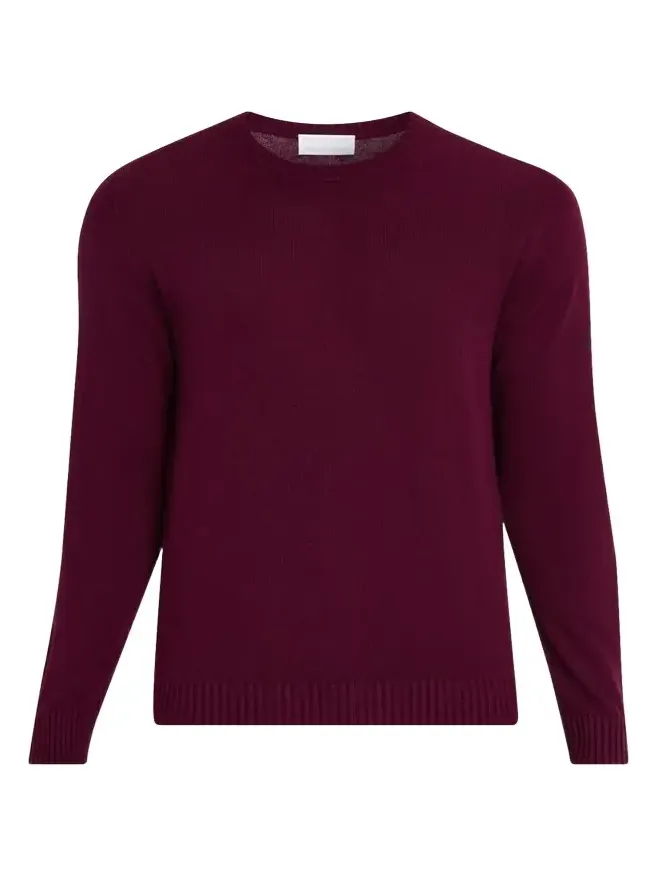 Anderson & Sheppard Men's Silk and Cashmere Crewneck Sweater