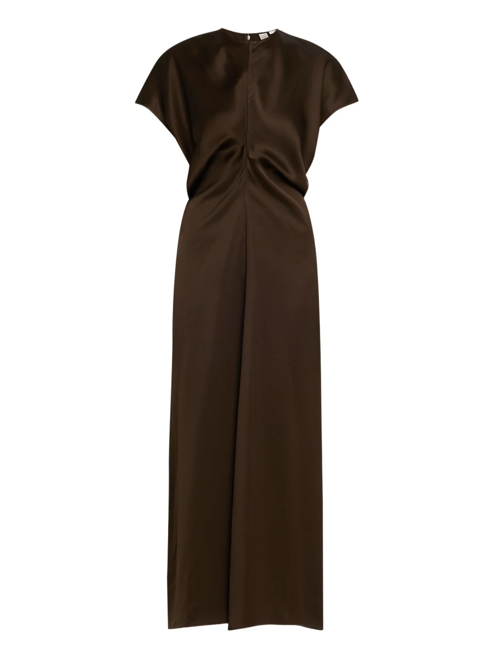 TOTEME Slouch Waist Satin Maxi Dress