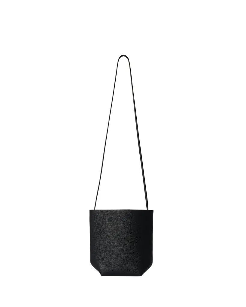 The Row Park North-South Crossbody Tote Bag in Leather | Image 1 The Row Park North-South Crossbody Tote Bag in Leather | Image 1