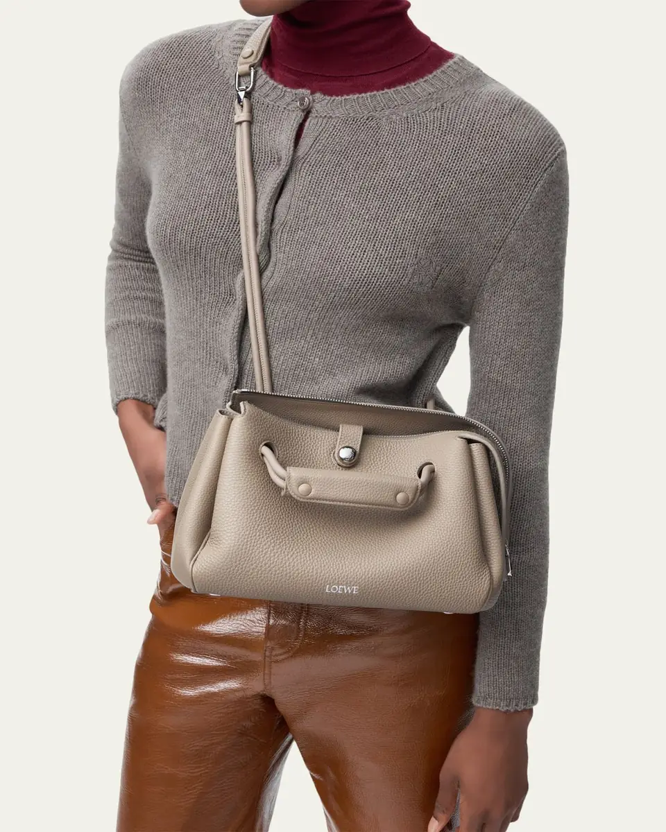 Loewe Madrid Small Trapeze Shoulder Bag in Grain Leather | Thumbnail 2 Loewe Madrid Small Trapeze Shoulder Bag in Grain Leather | Thumbnail 2