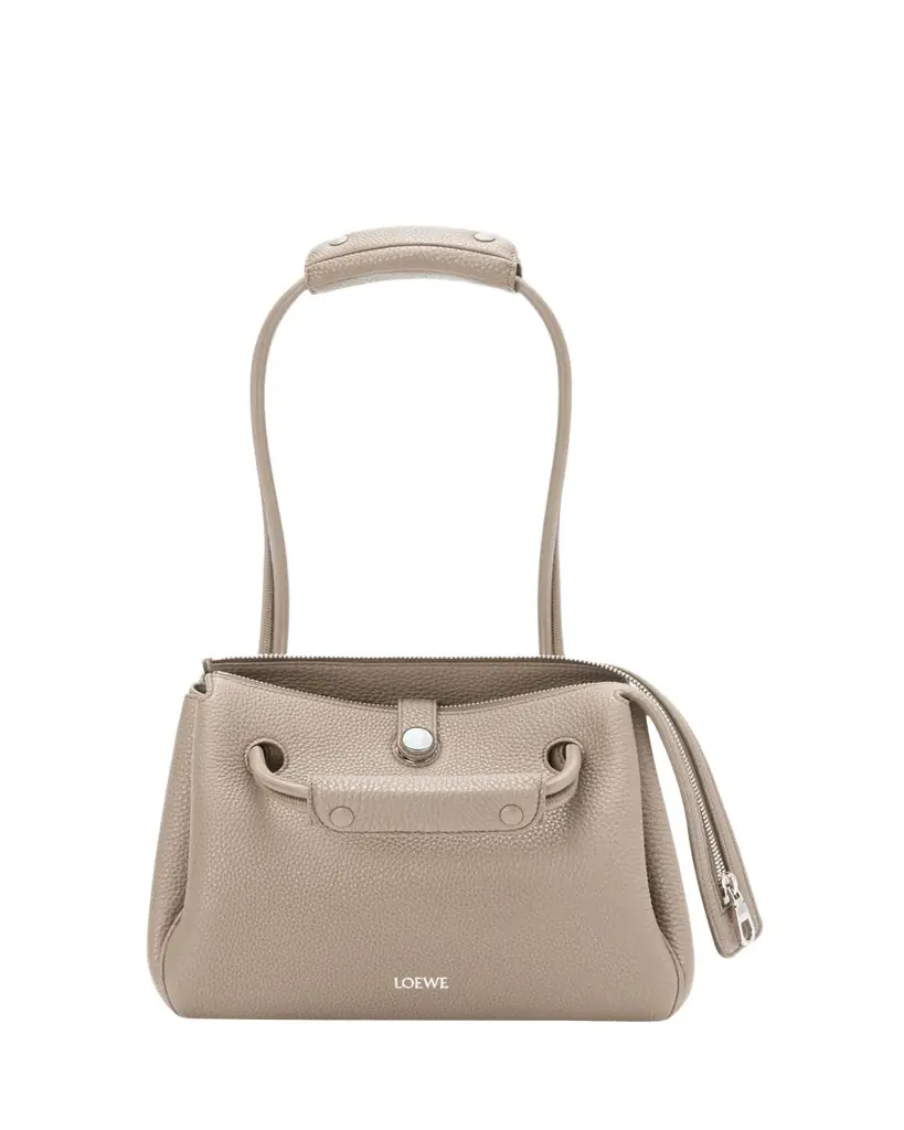 Loewe Madrid Small Trapeze Shoulder Bag in Grain Leather | Image 1 Loewe Madrid Small Trapeze Shoulder Bag in Grain Leather | Image 1