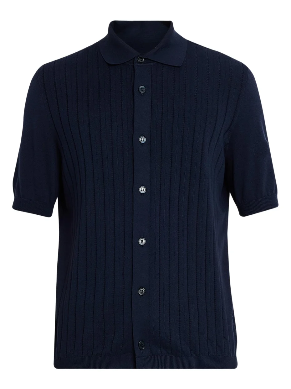 Men's Cotton Rib Short-Sleeve Shirt Men's Cotton Rib Short-Sleeve Shirt