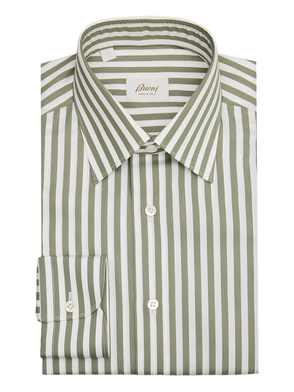 Men's Cotton Candy Stripe Point Collar Dress Shirt Men's Cotton Candy Stripe Point Collar Dress Shirt