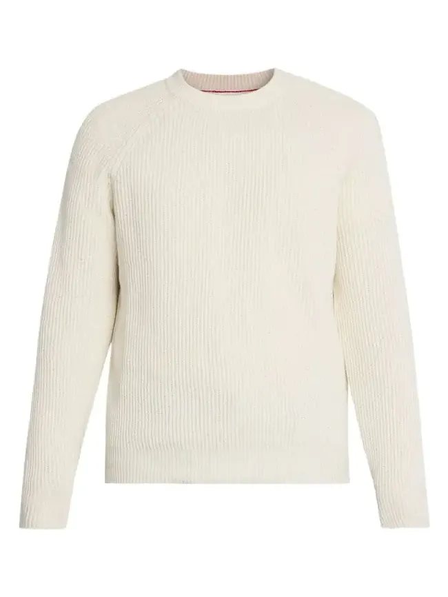 Men's Cotton Rib Crewneck Sweater