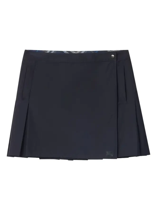 Nadina Pleated Mini Wrap Skirt Nadina Pleated Mini Wrap Skirt