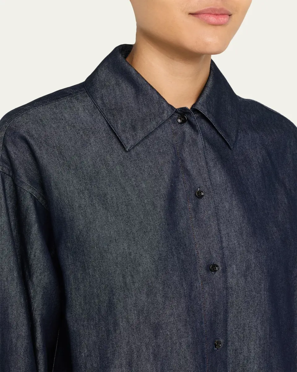 OSSOU Mesa Denim Button-Front Shirt | Thumbnail 5 OSSOU Mesa Denim Button-Front Shirt | Thumbnail 5