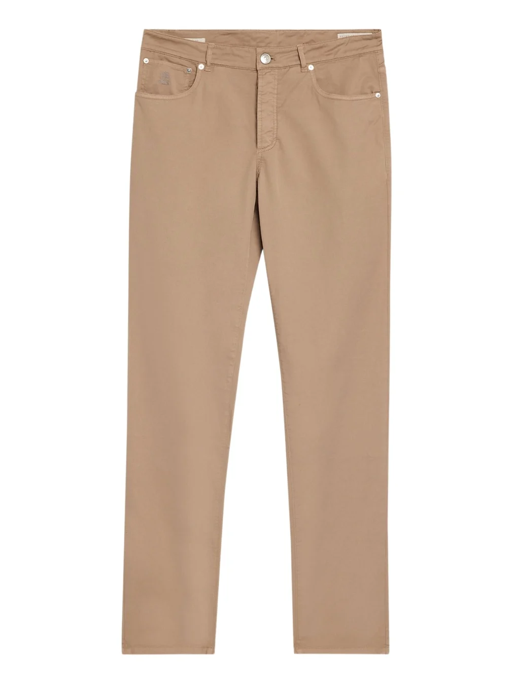 Men's Dyed Cotton Straight-Fit Five-Pocket Pants