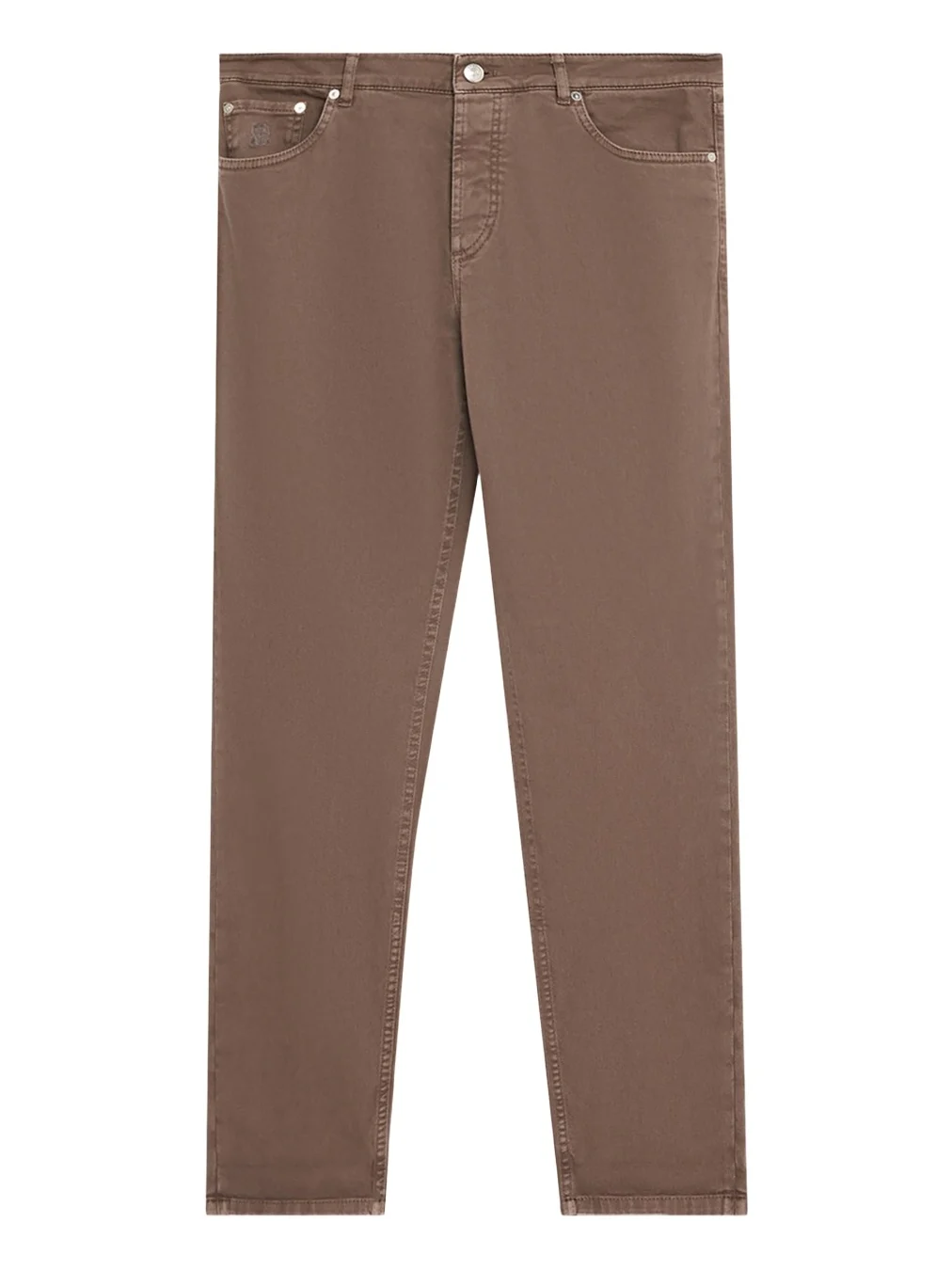 Men's Garment-Dyed Cotton Five-Pocket Pants Men's Garment-Dyed Cotton Five-Pocket Pants