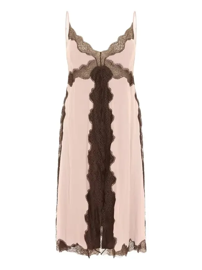 Laura Silk Midi Slip Dress