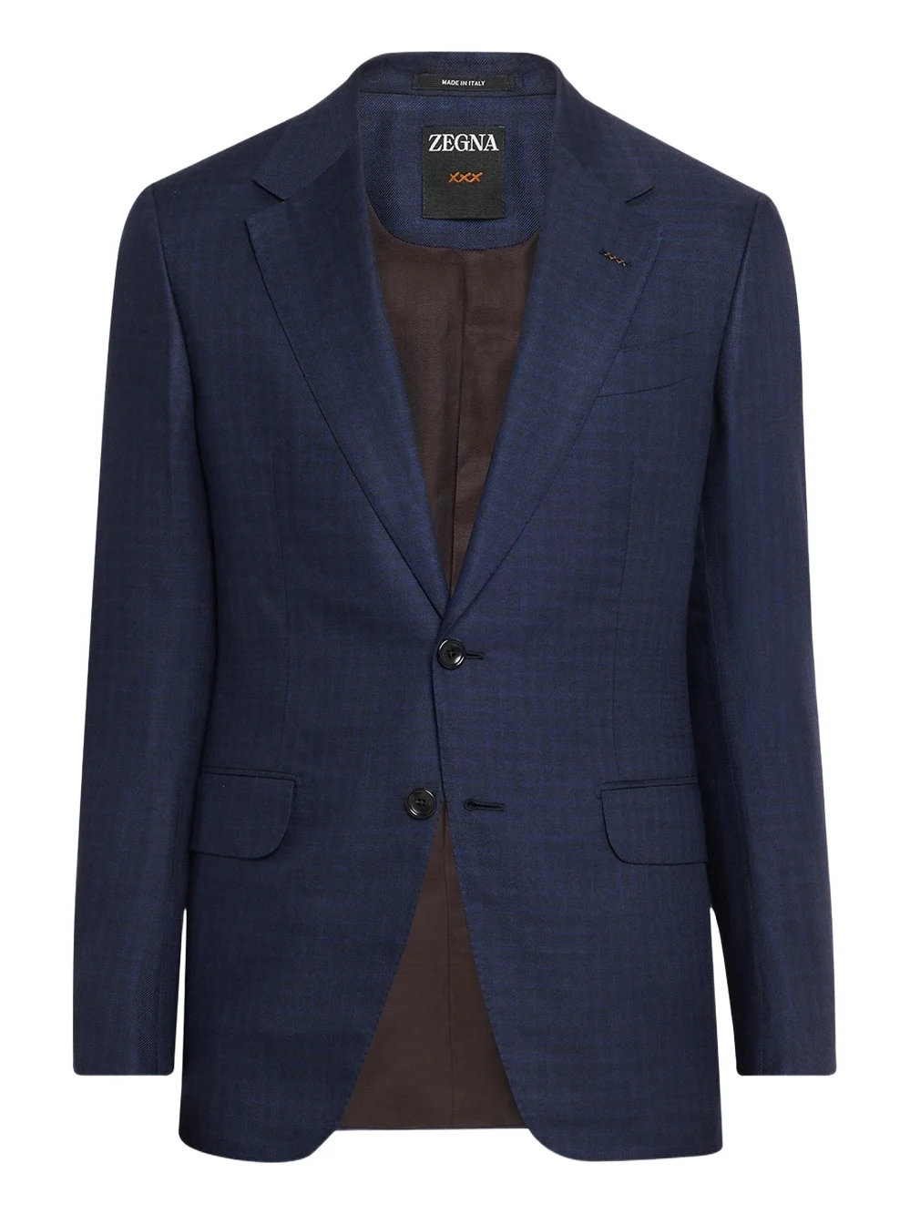 Zegna Men's XXX Couture Gingham Cashmere and Silk Sport Coat