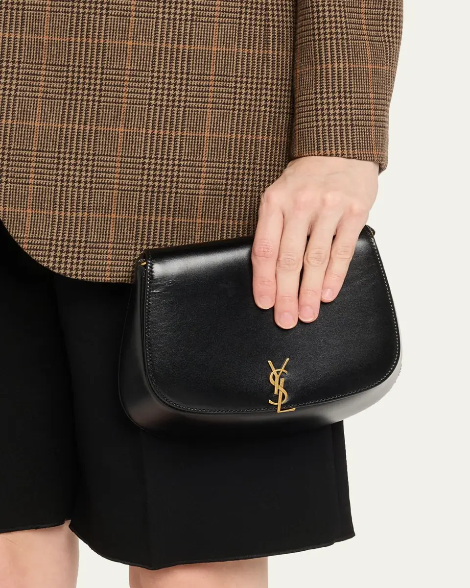 Saint Laurent Voltaire YSL Top-Handle Bag in Smooth Leather | Thumbnail 2 Saint Laurent Voltaire YSL Top-Handle Bag in Smooth Leather | Thumbnail 2