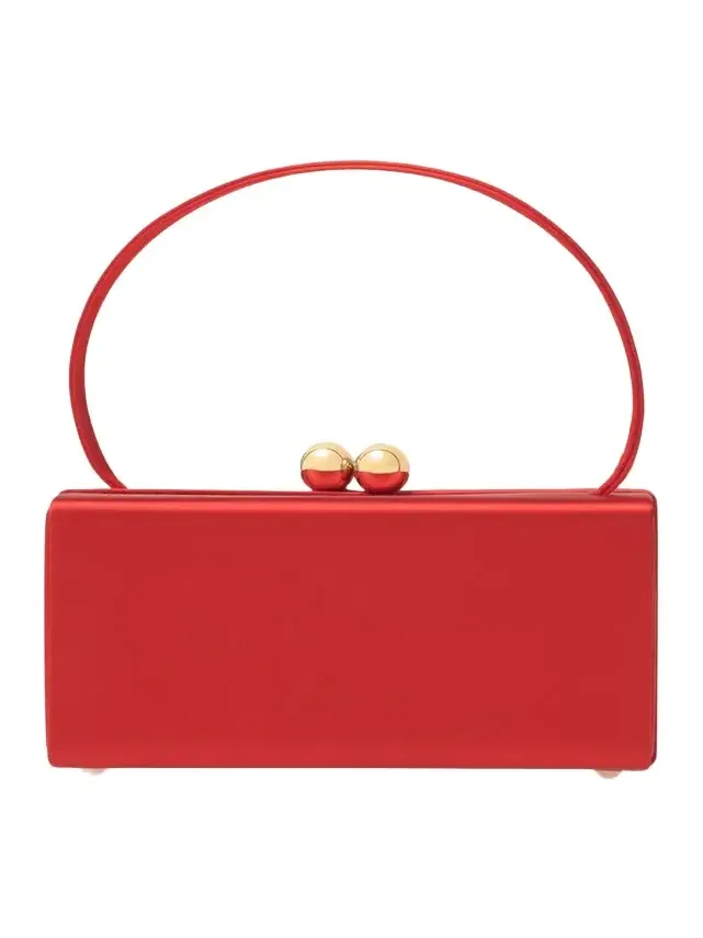 Mimi Kiss-Lock Satin Top-Handle Bag Mimi Kiss-Lock Satin Top-Handle Bag