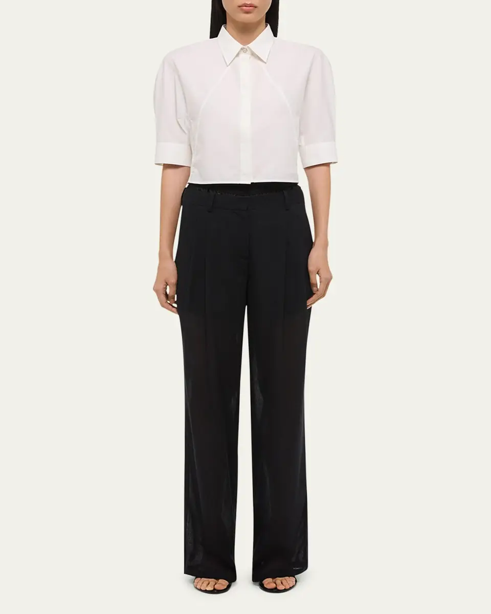 Helmut Lang Articulated Short-Sleeve Shirt | Thumbnail 6 Helmut Lang Articulated Short-Sleeve Shirt | Thumbnail 6