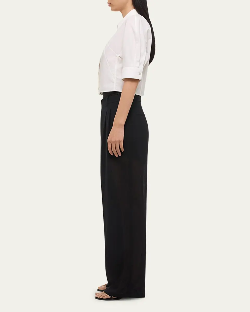 Helmut Lang Articulated Short-Sleeve Shirt | Thumbnail 8 Helmut Lang Articulated Short-Sleeve Shirt | Thumbnail 8
