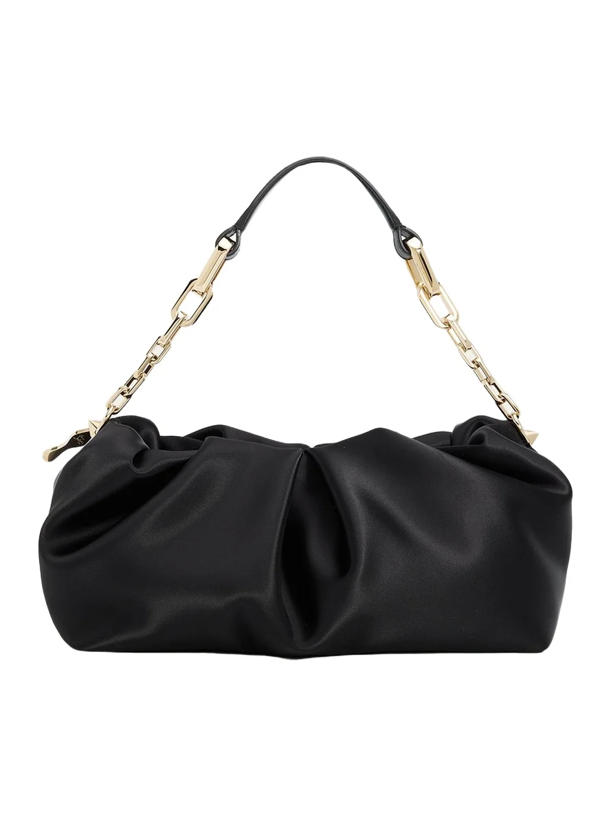Eva Ruched Neoprene Shoulder Bag Eva Ruched Neoprene Shoulder Bag