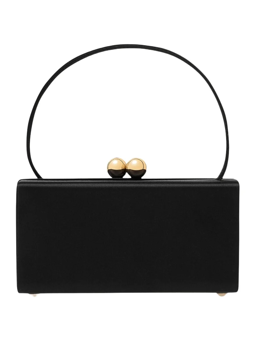 Mimi Kiss-Lock Satin Top-Handle Bag Mimi Kiss-Lock Satin Top-Handle Bag
