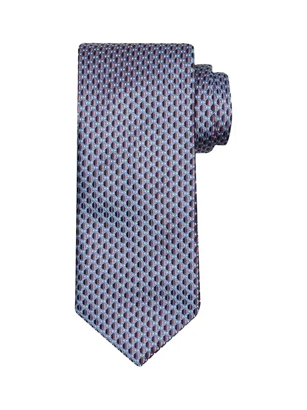Men's Micro-Jacquard Silk Tie Men's Micro-Jacquard Silk Tie