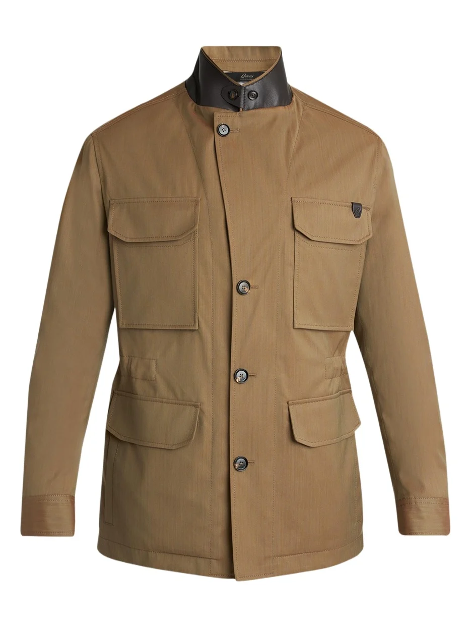 Men's Wool-Blend Sahariana Jacket Men's Wool-Blend Sahariana Jacket