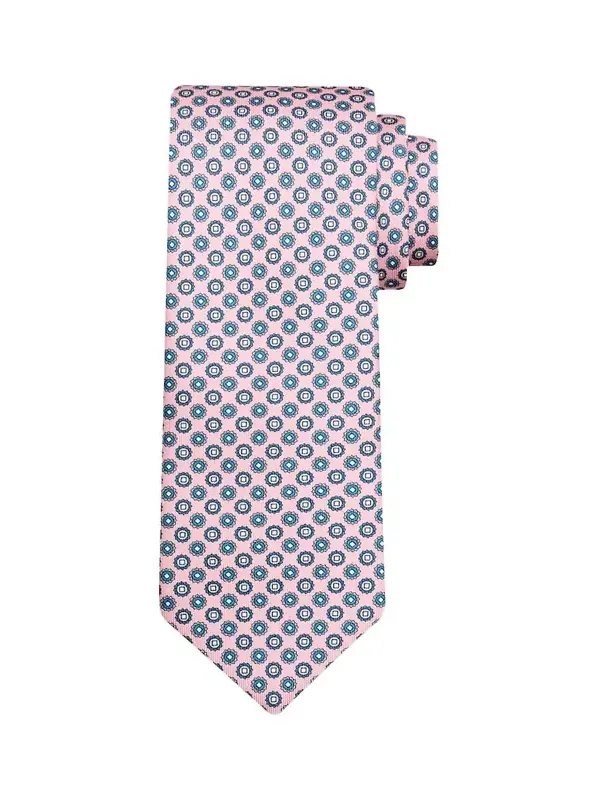 Men's Micro-Medallion Silk Tie Men's Micro-Medallion Silk Tie