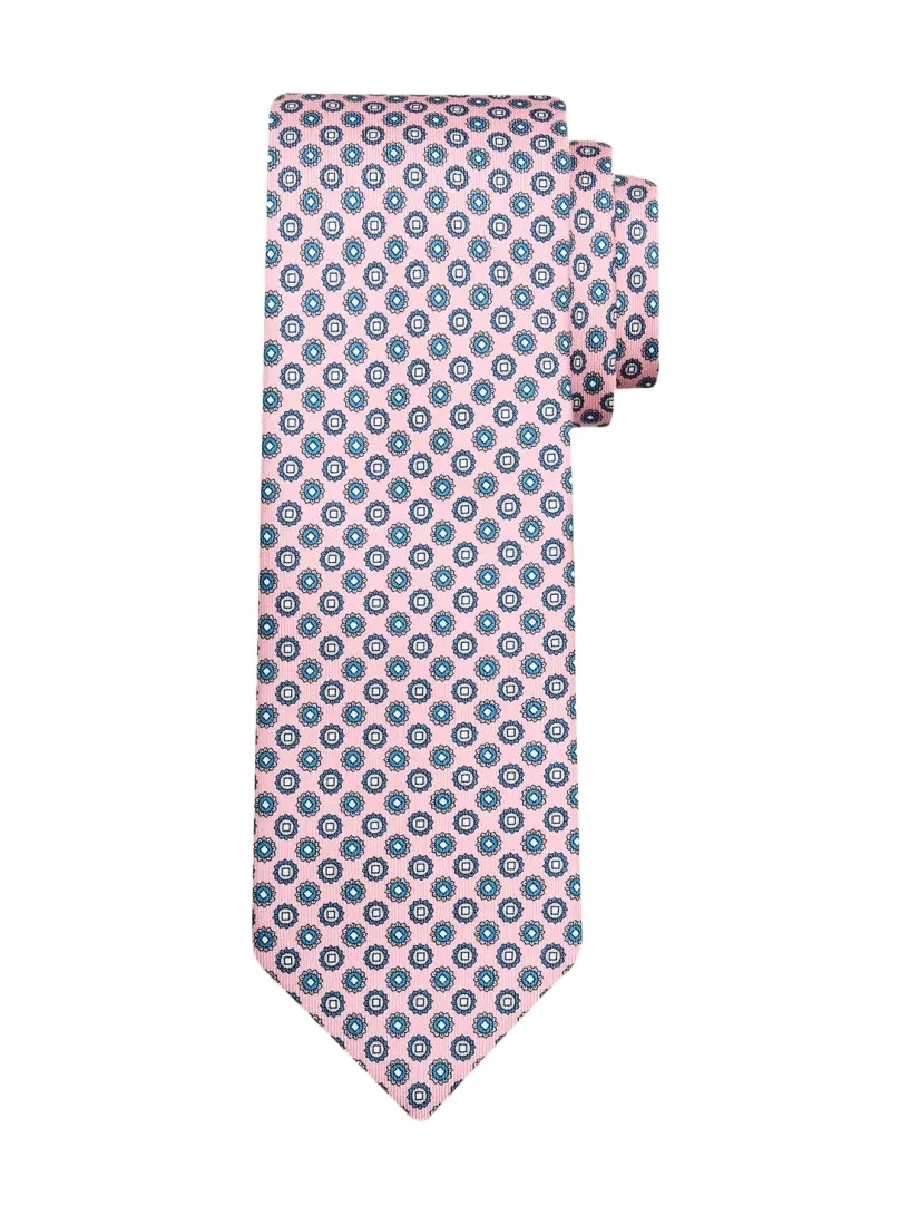 Men's Micro-Medallion Silk Tie Men's Micro-Medallion Silk Tie