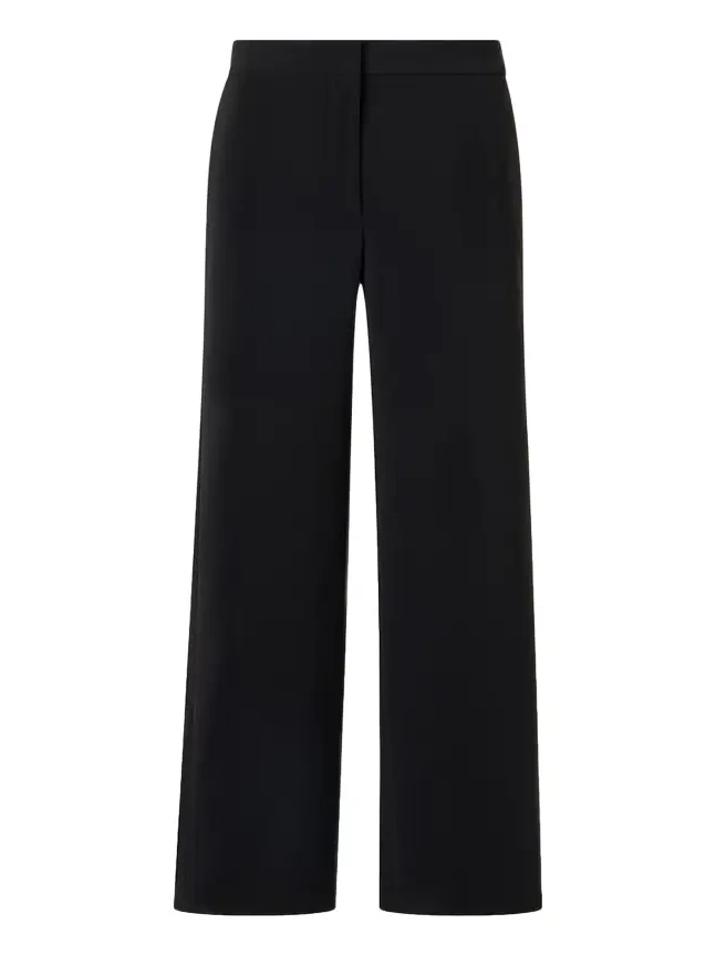 Marlon Cropped Pants in Signature Laser-Cut Crepe Marlon Cropped Pants in Signature Laser-Cut Crepe