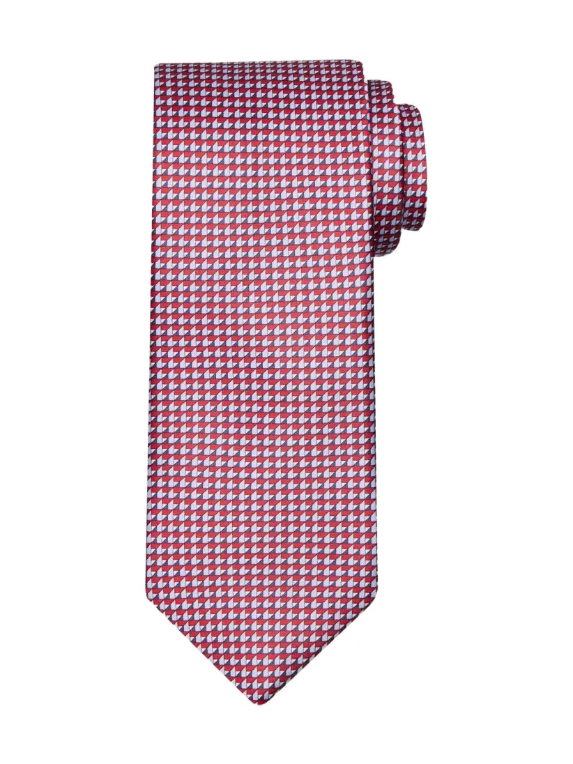 Men's Micro-Print Silk Tie Men's Micro-Print Silk Tie