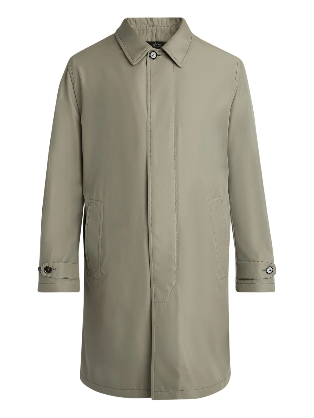 Men's Silk Cloud Button-Front Car Coat