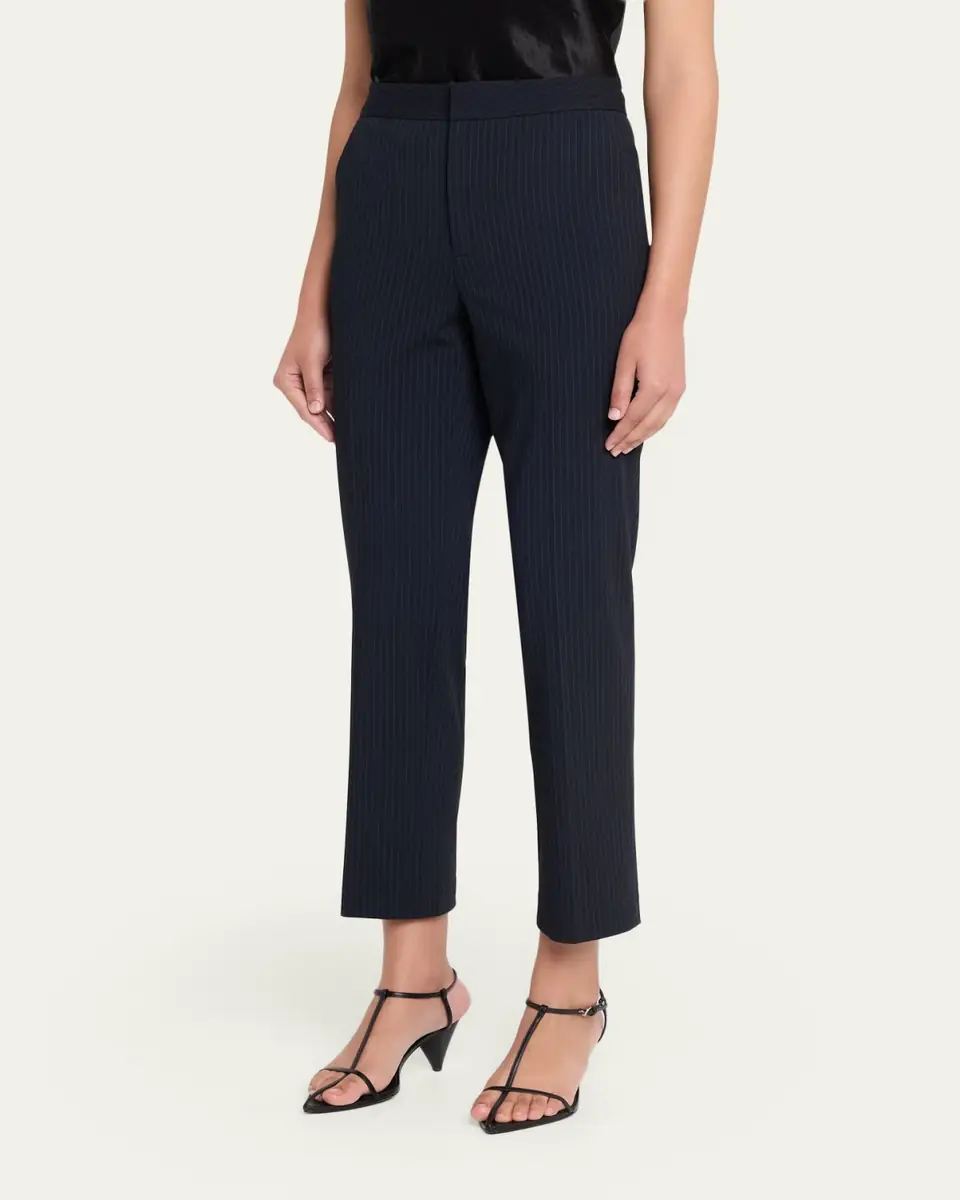 L'Agence Rebel Pinstriped Trousers | Thumbnail 4 L'Agence Rebel Pinstriped Trousers | Thumbnail 4