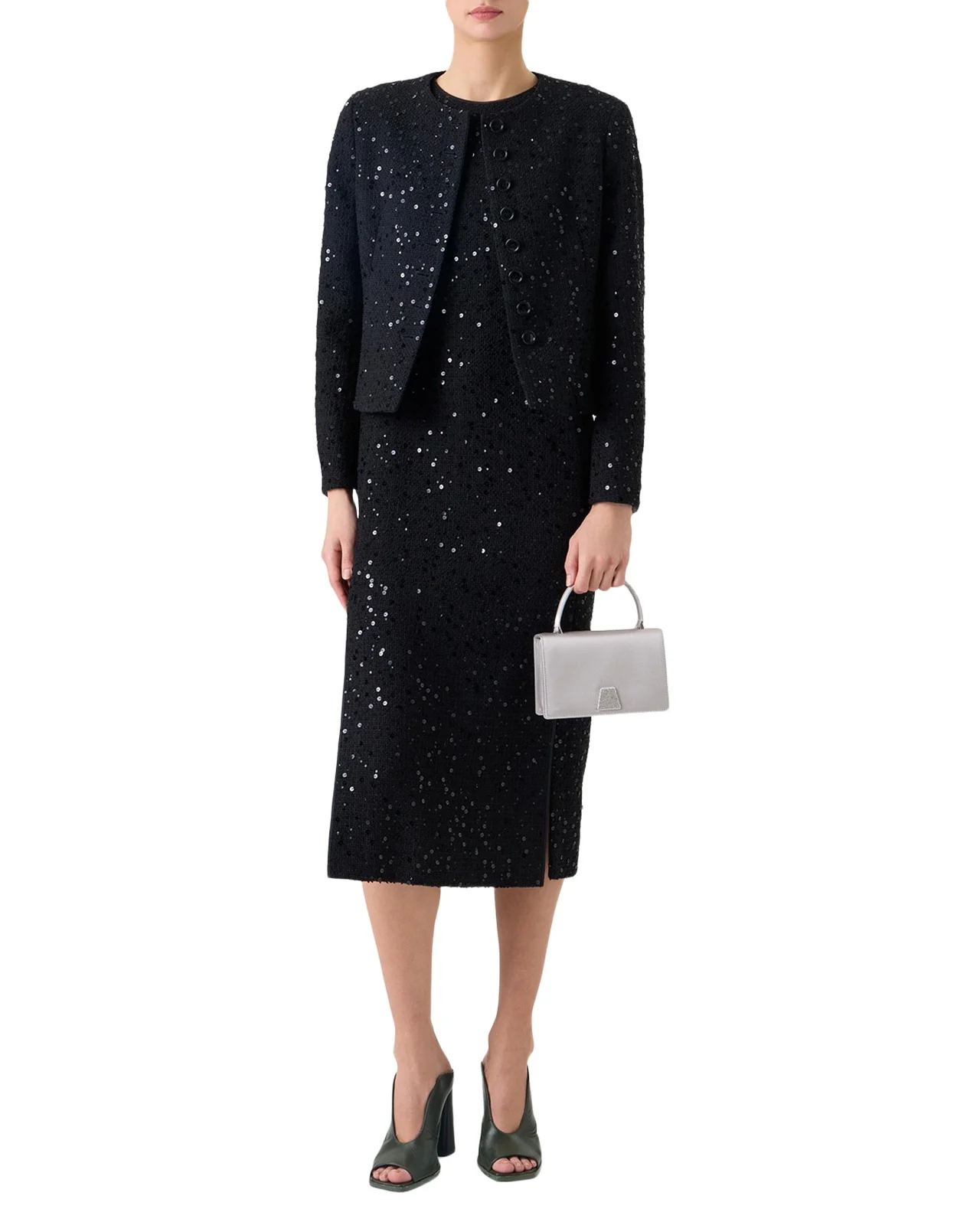 Kelis Sequined Tweed Jacket Kelis Sequined Tweed Jacket