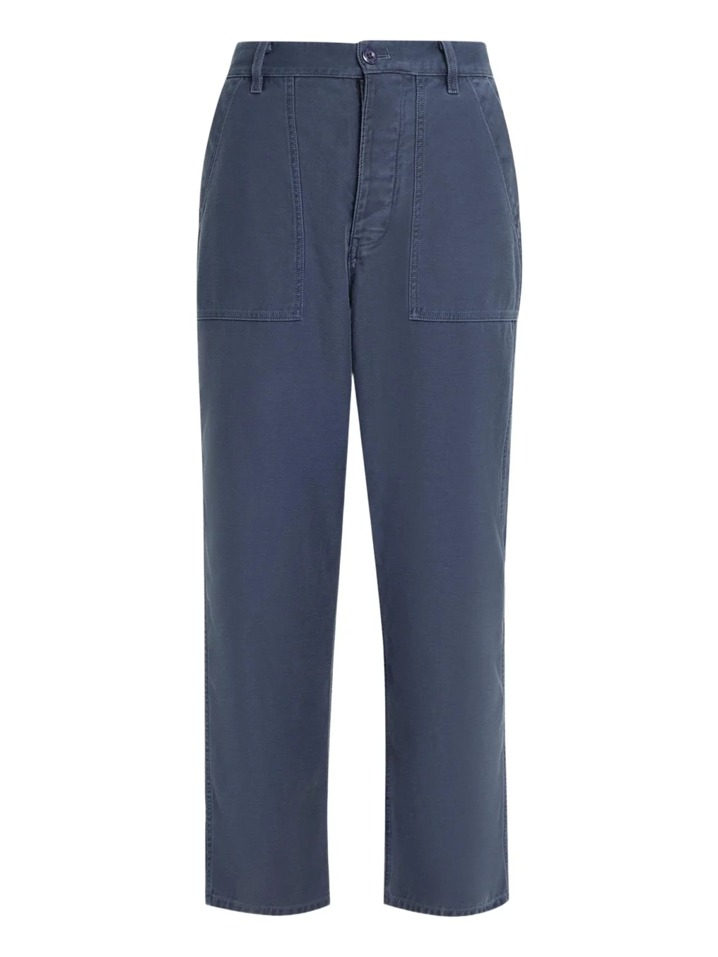 Earl Cotton Straight-Leg Ankle Pants Earl Cotton Straight-Leg Ankle Pants
