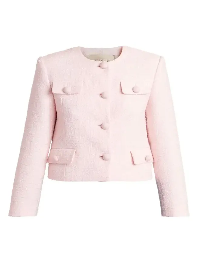 Button-Front Jacket Button-Front Jacket