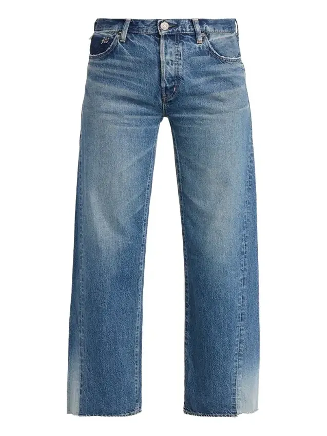 Wide-Leg Paneled Jeans Wide-Leg Paneled Jeans