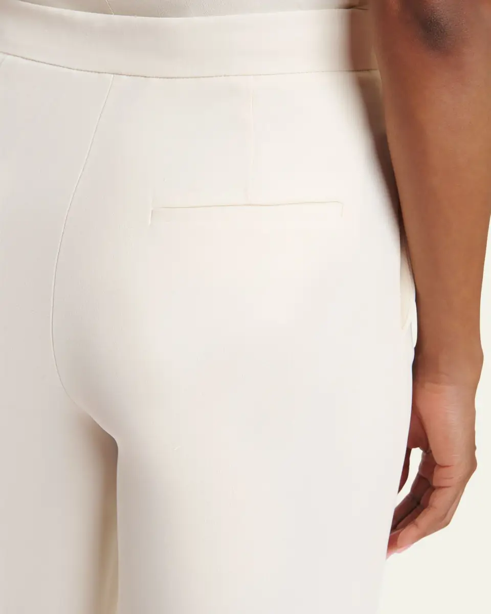 Valentino Garavani Silk Straight Trousers | Thumbnail 5