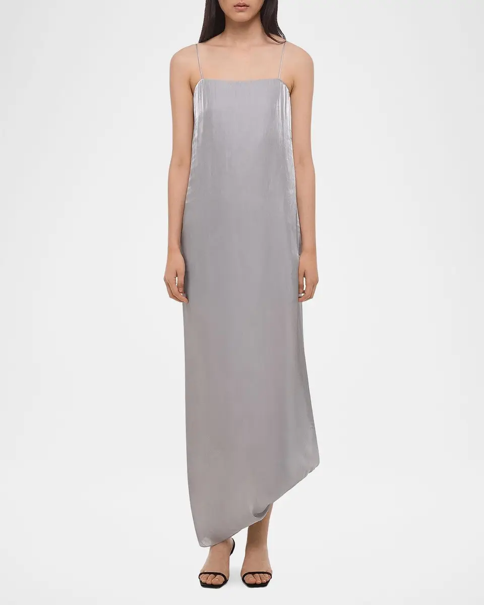 Helmut Lang Fluid Satin Slip Dress | Thumbnail 2 Helmut Lang Fluid Satin Slip Dress | Thumbnail 2