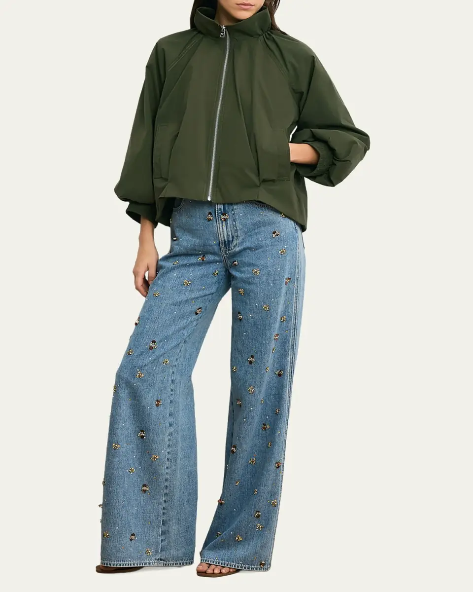 Veronica Beard Circe Blouson Jacket | Thumbnail 2 Veronica Beard Circe Blouson Jacket | Thumbnail 2
