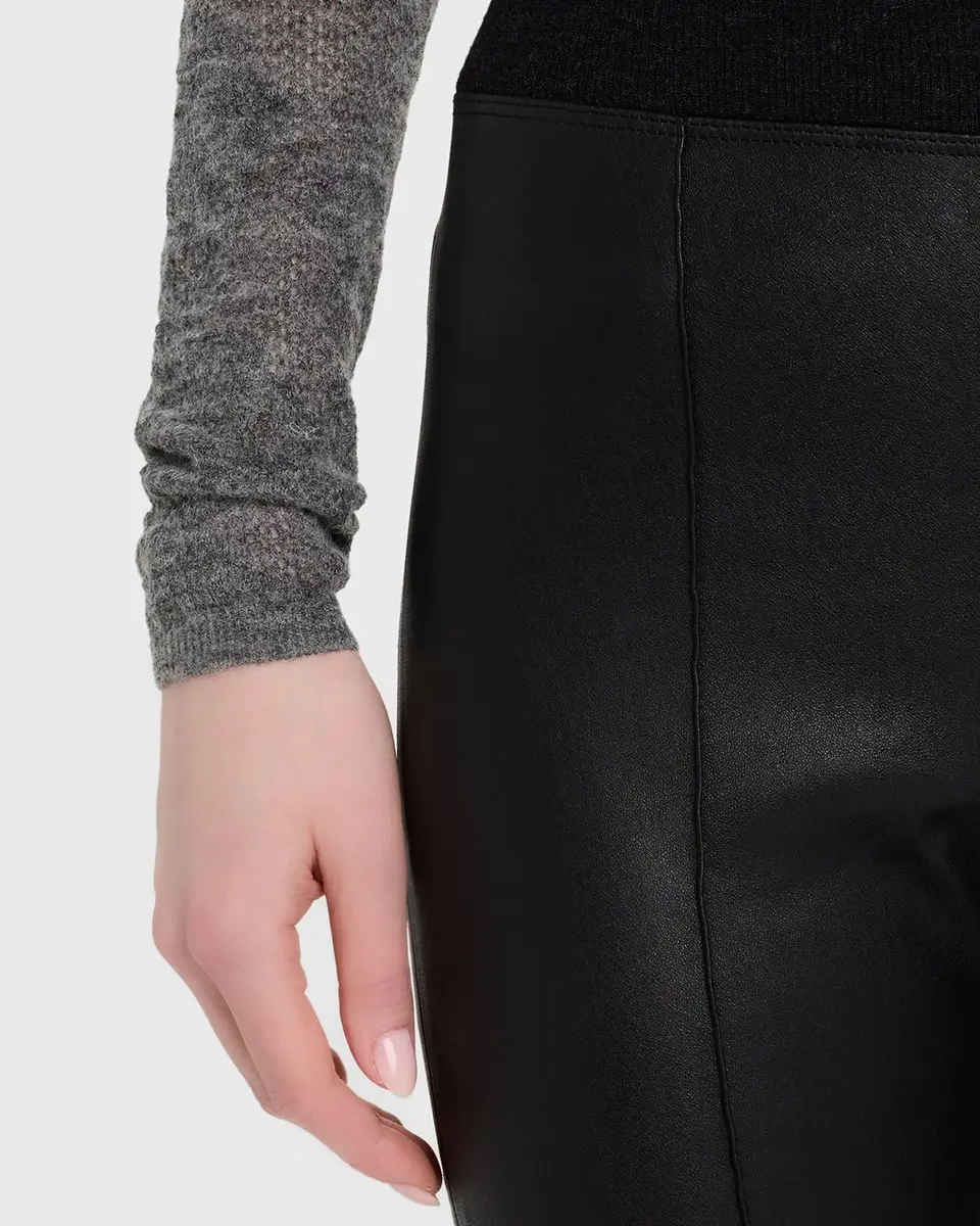Brunello Cucinelli Leather Ankle Pants | Thumbnail 5 Brunello Cucinelli Leather Ankle Pants | Thumbnail 5
