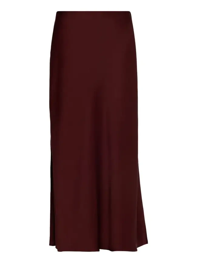 Long Double-Vent Skirt