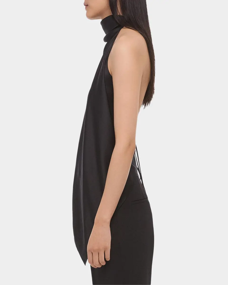 Helmut Lang Silk Tie Scarf Top | Thumbnail 7 Helmut Lang Silk Tie Scarf Top | Thumbnail 7