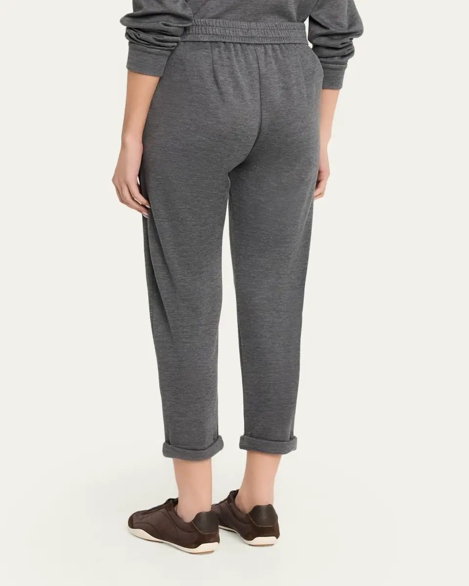 Brunello Cucinelli Monili-Trim Sport Pants | Thumbnail 3 Brunello Cucinelli Monili-Trim Sport Pants | Thumbnail 3