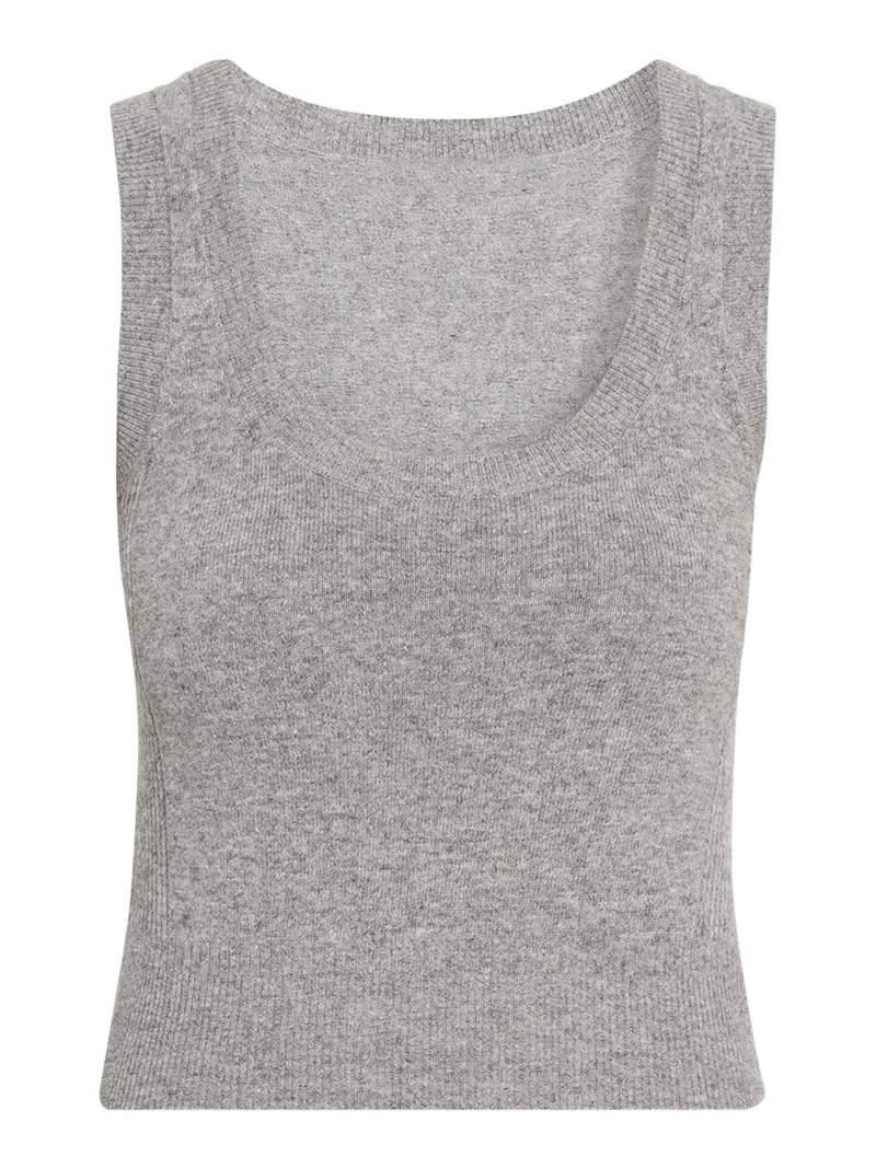Wool-Cashmere Tank Top