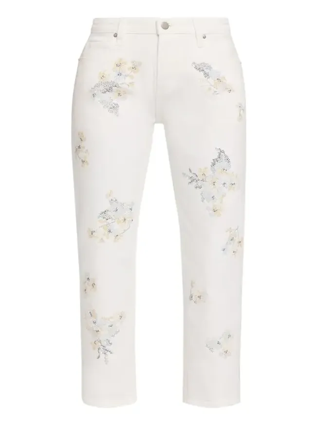 Porcelain Garden Boyfriend Jeans