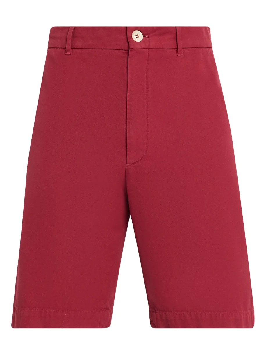 Men's Cotton Gabardine Garment-Dyed Bermuda Shorts Men's Cotton Gabardine Garment-Dyed Bermuda Shorts