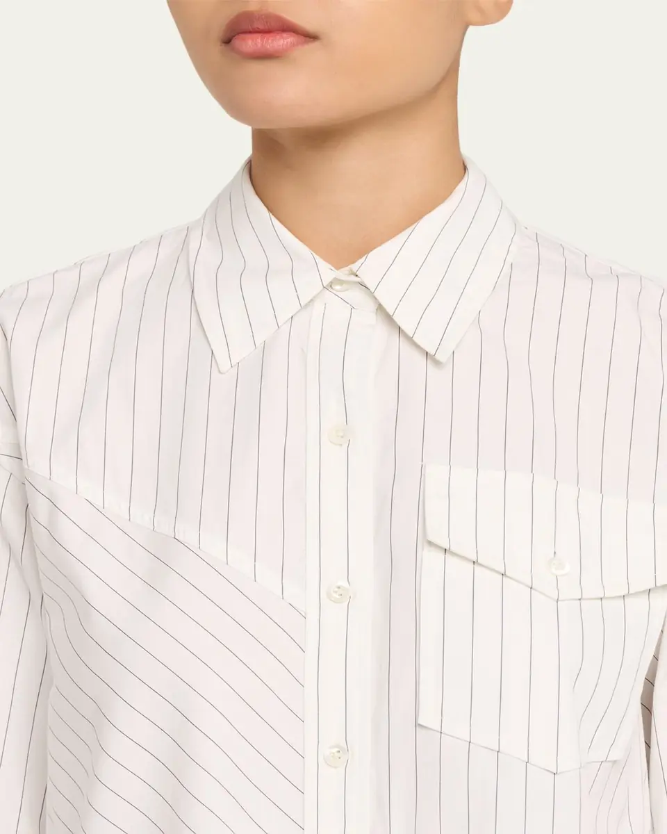 3.1 Phillip Lim Asymmetric Poplin Shirt | Thumbnail 5 3.1 Phillip Lim Asymmetric Poplin Shirt | Thumbnail 5