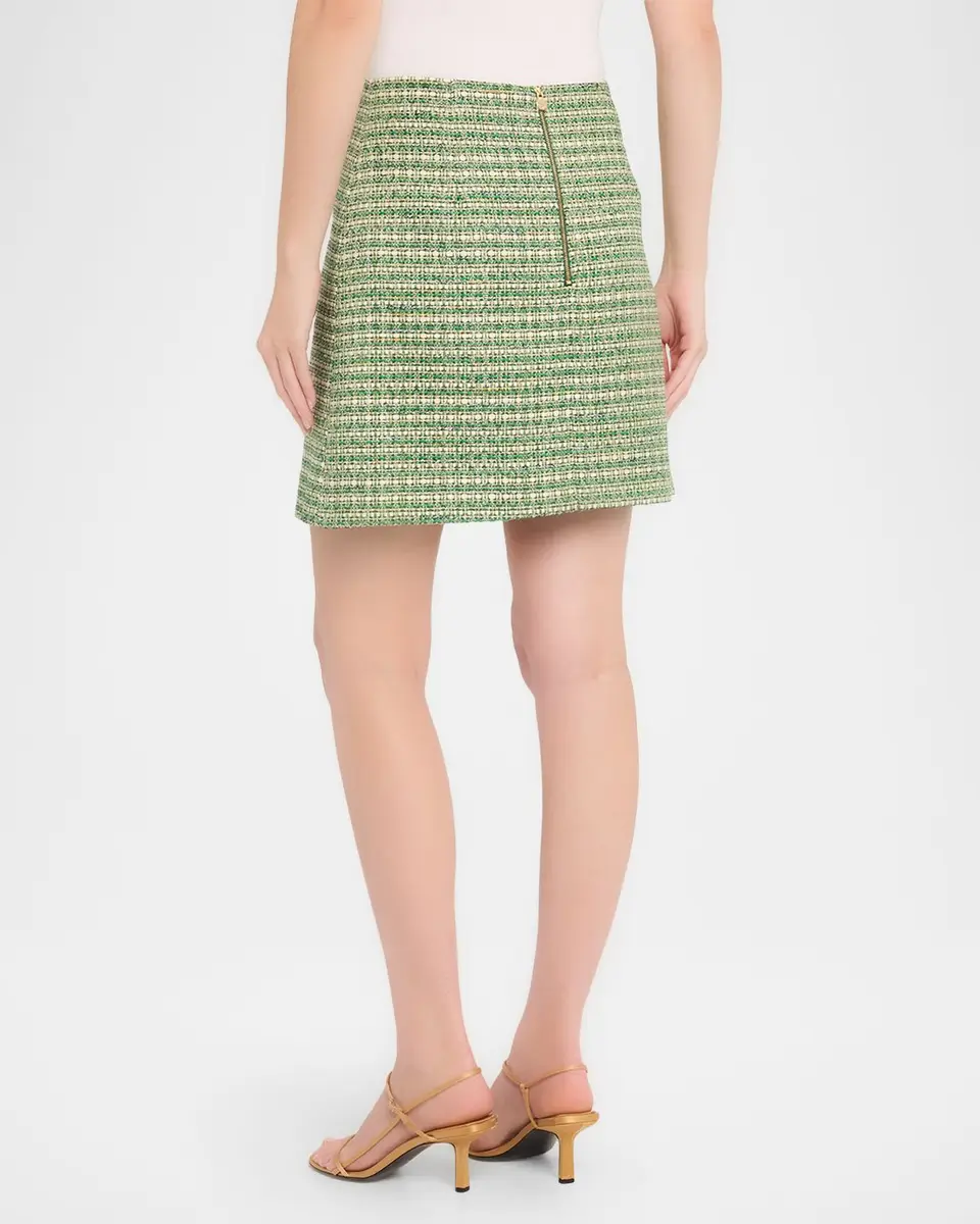 Carolina Herrera Tweed Mini Skirt | Thumbnail 3 Carolina Herrera Tweed Mini Skirt | Thumbnail 3