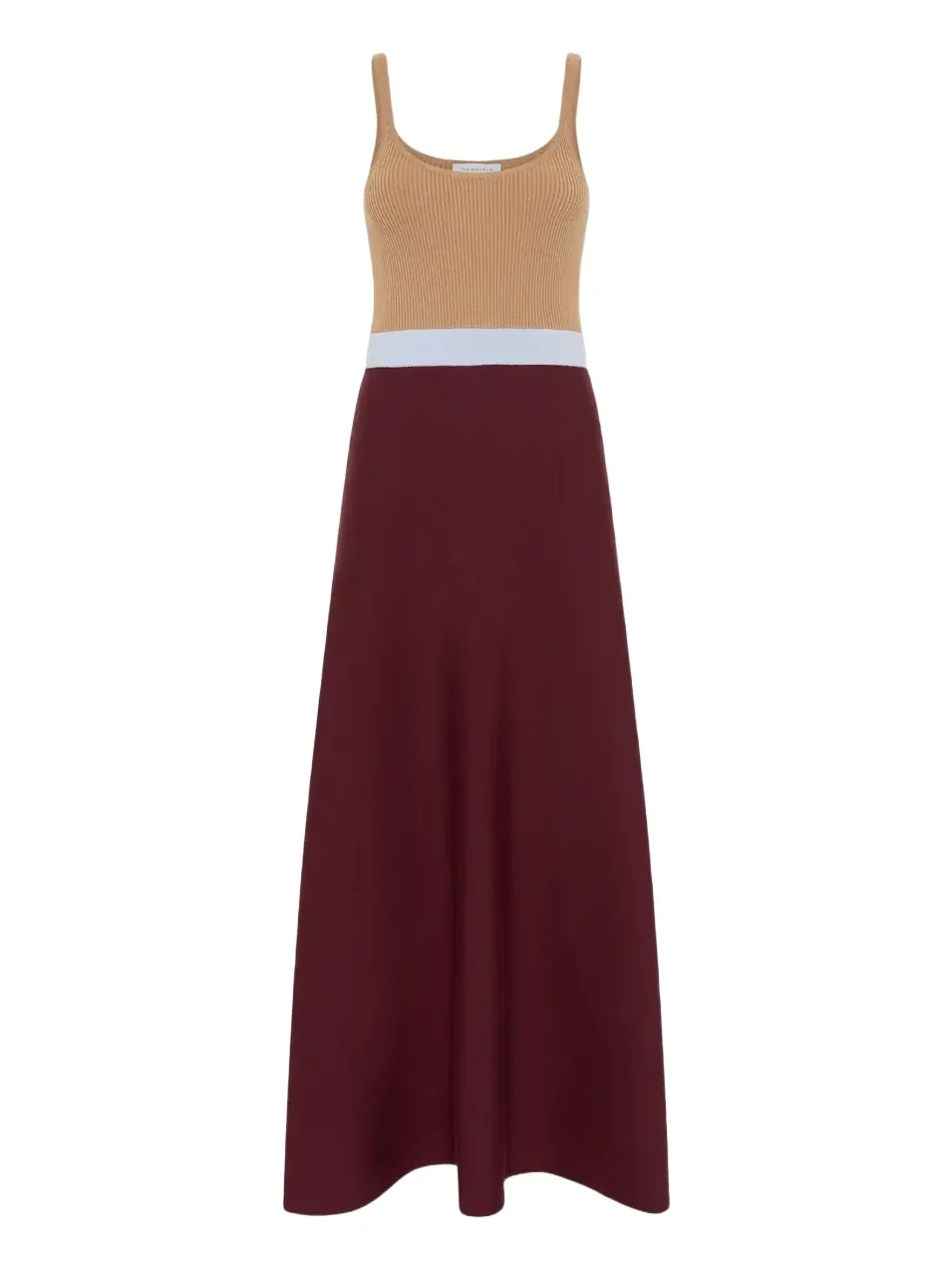 Flaminius Sleeveless Colorblock Wool-Cashmere Knit Midi Dress Flaminius Sleeveless Colorblock Wool-Cashmere Knit Midi Dress
