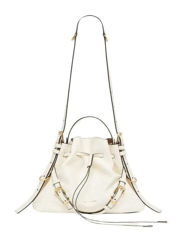 Voyou Small Buckle Shoulder Bag in Leather Voyou Small Buckle Shoulder Bag in Leather