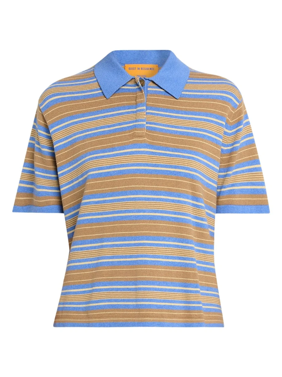 Striped Short-Sleeve Rugby Polo Striped Short-Sleeve Rugby Polo
