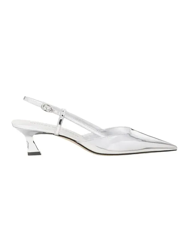 Vinnie Metallic Kitten Slingback Pumps Vinnie Metallic Kitten Slingback Pumps
