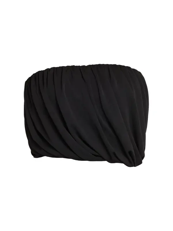Calden Draped Strapless Top