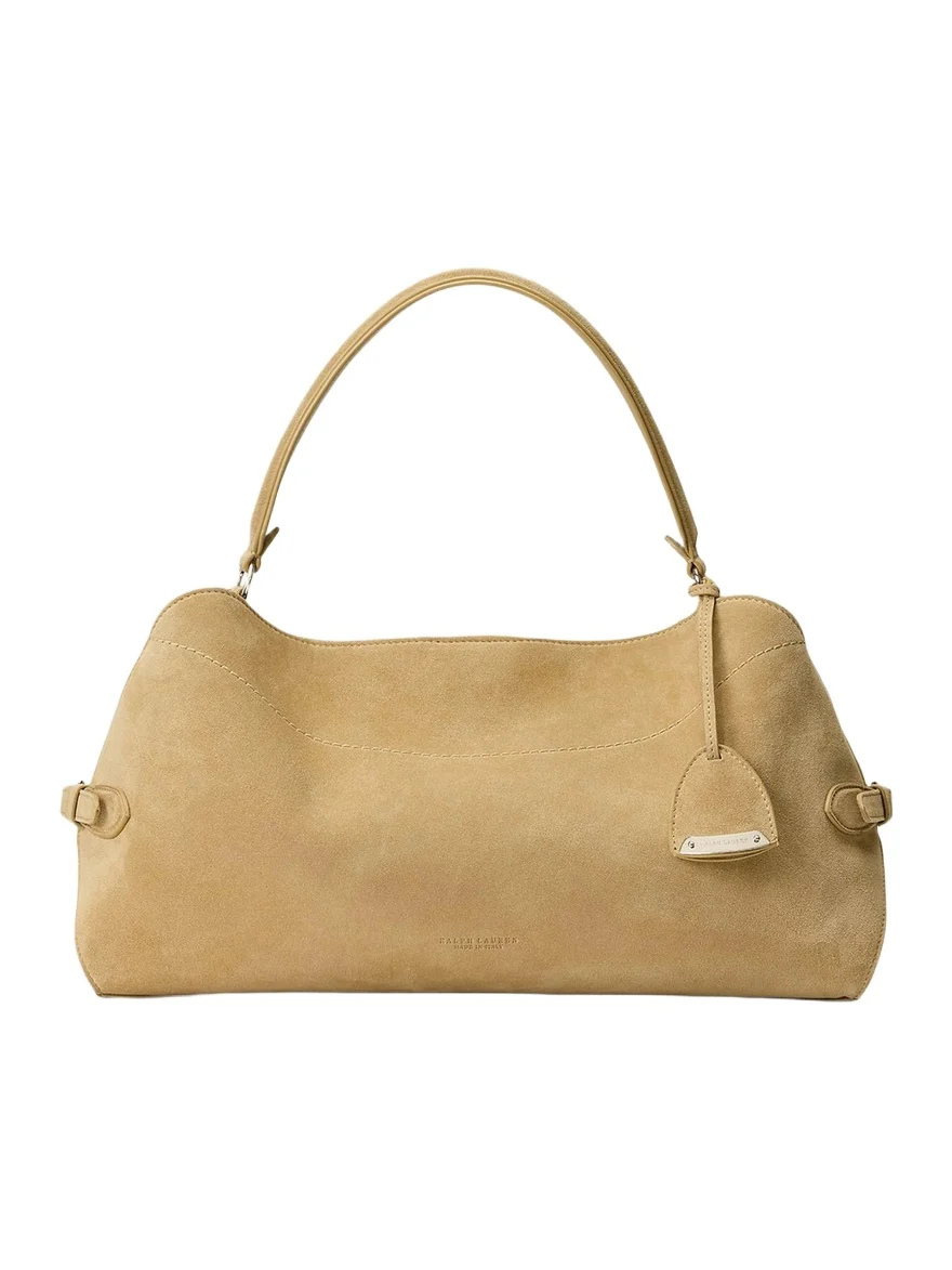 The Ralph Calf-Suede Shoulder Bag